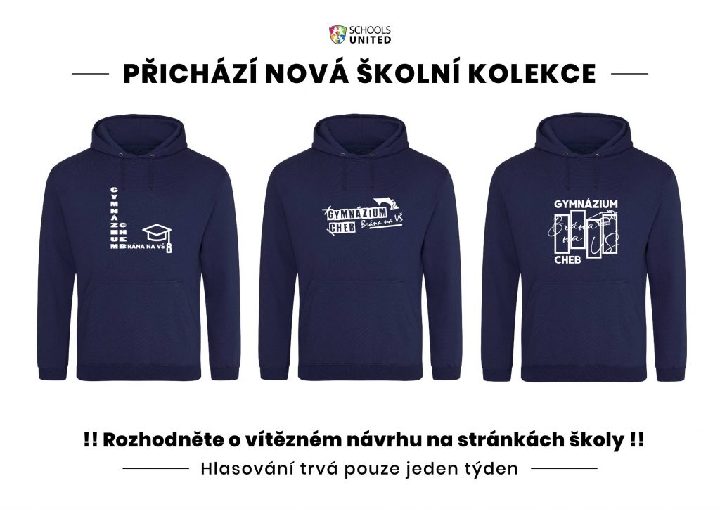 Hlasování o motivu na volnočasovou kolekci školního oblečení