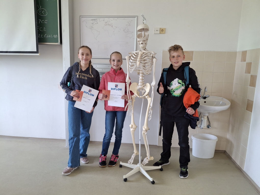 Obrázek článku “Dvě medaile v biologii v krajském kole”